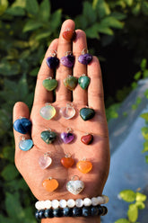 Crystal Mini Heart Pendants